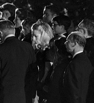 tedkennedyswife:1968, Joan at RFK’s funeral. “Joan found the mere contemplation of 