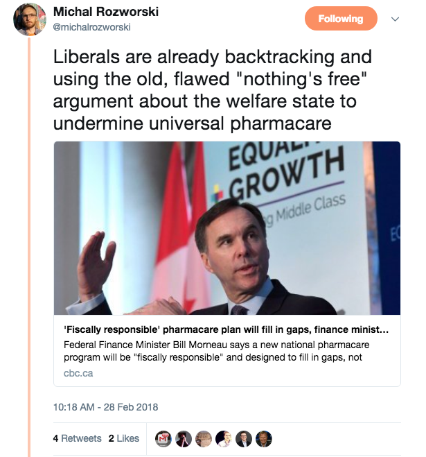 allthecanadianpolitics:  Liberals are the WORST.You know their pharmacare plan everyone