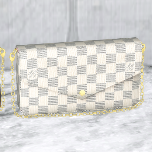 | Louis Vuitton Pochette Félicie |DOWNLOAD (Patreon) Enjoy xo  *All meshes are original & made f