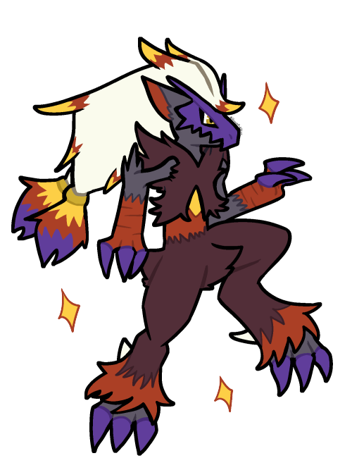 Zoruchic And Blazioark!Zorua + Torchic (+ Combusken) Fusion And Zoroark + Blaziken Fusion!