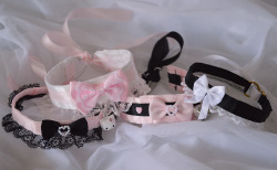 littlenymphetsfashion:  New batch of collars.