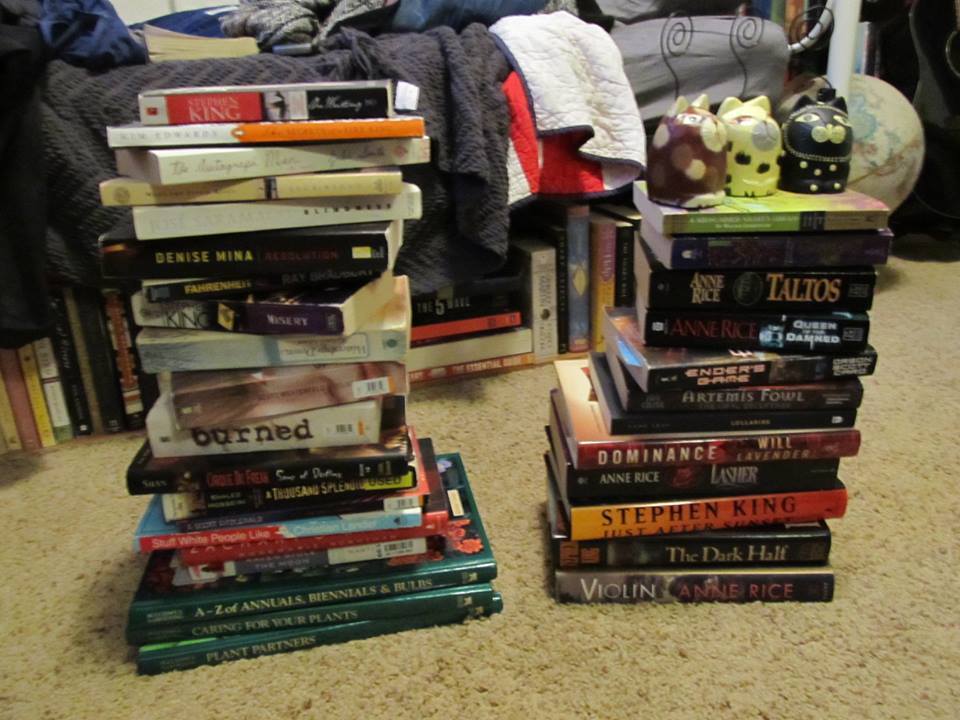 Book haul with bas fran hella-bogus on National Best Friend Day~I swear we didn’t