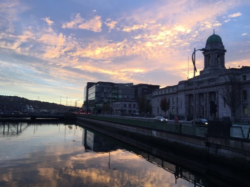 Red sky in the mornin’ shepherd’s warning Storm Brian coming at us this weekend!