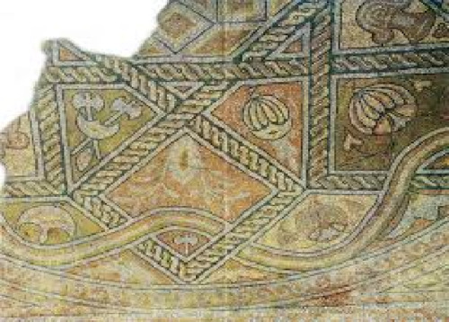 A floor mosaic from Tomis (Romania)Tomis was a provincial administrative centre on Black Sea coast. 