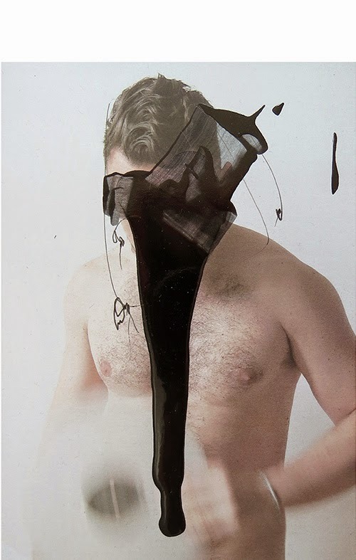 asylum-art:   ” MAD FACE” byMIGUEL LEAL  [Atention:nudity]   Are you in Barcelona?