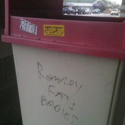 Stay classy fairhaven #romney #idied