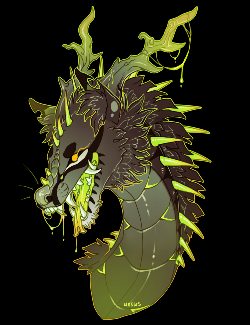 xapsflight: sunbeam-ursus: small hallowe’en giveaway time! the prize is this dragon, Uaf&aac