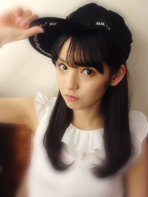 sachiibell:Michishige Sayumi ~ Rocking the new MM ‘14 cap