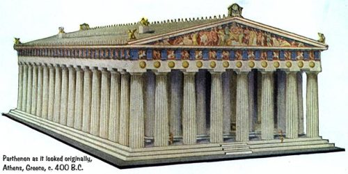 peashooter85:The Destruction of the Parthenon, 1687 ADToday the Parthenon in Athens is considered on