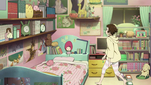 theamazingfeeling:Anime girl bedrooms appreciation post <3