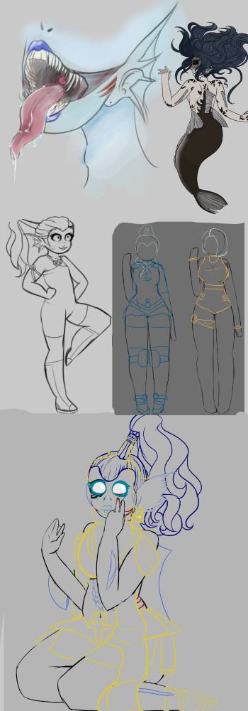 Quick Concept Sketches Compilation