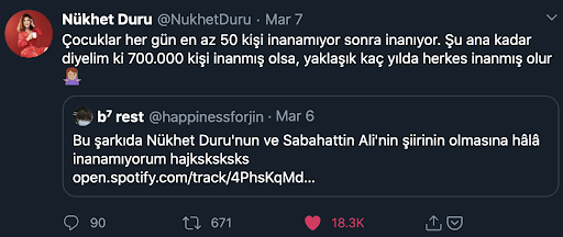 Nükhet Duru’nun komikli...