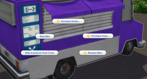 Food Truck ModAfter I made ice cream truck. Now I made mod food truck, also sim can ride, purchase d