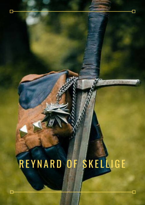 briarfox13: Reynard of Skellige Aesthetic Posters 