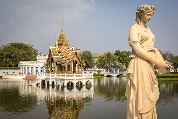 historical-nonfiction:  The Bang Pa-In Palace, in Thailand. Summer residence of the