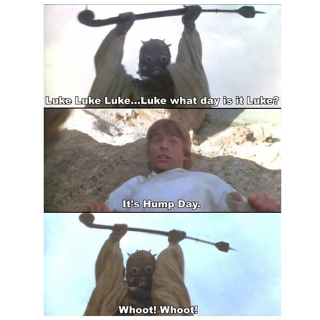 #starwars #humpday #skywalker #lukeskywalker #sandpeople