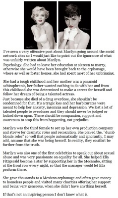 oldfilmsflicker:  alwaysmarilynmonroe: You were saying?  Marilyn also had a 160 IQ and was an avid reader. Both of these women are more than just a pretty face. I don’t know what’s sadder, that we need to defend either women or that the women are