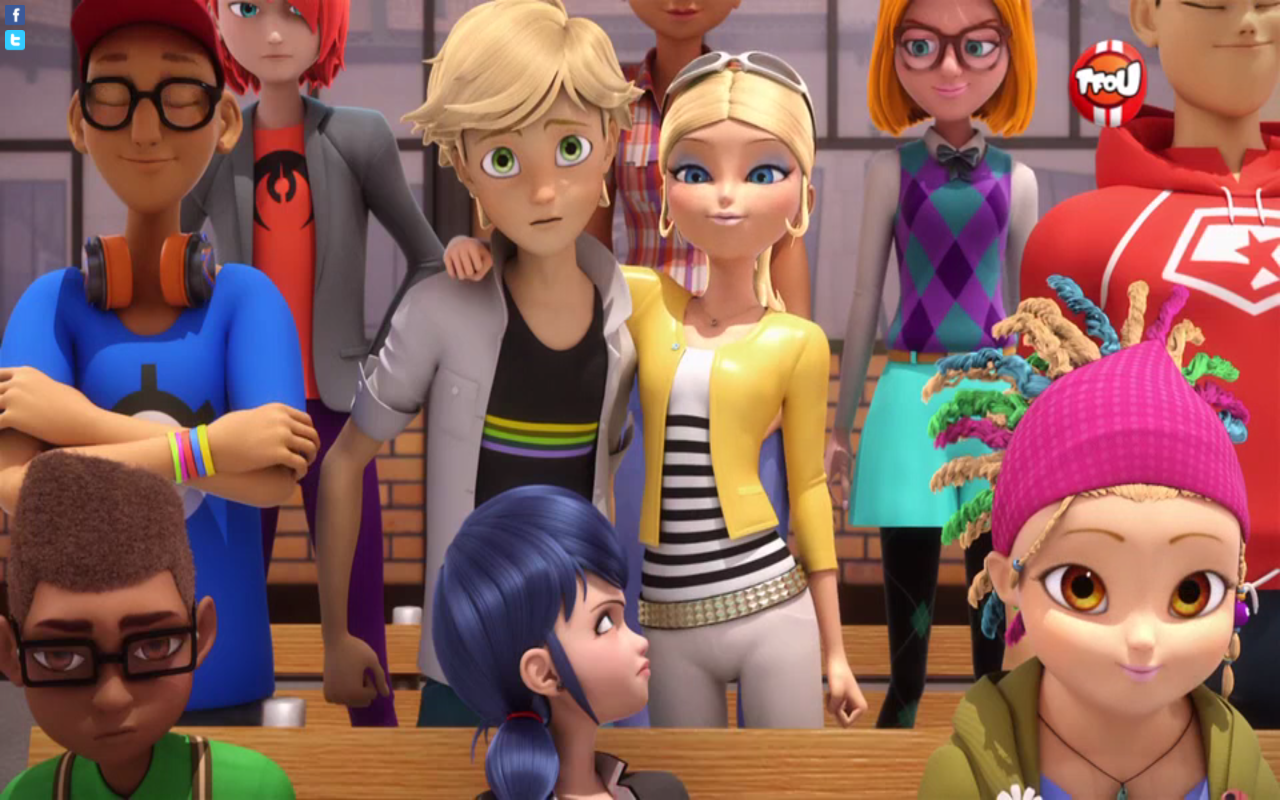 Don’t touch me in front of bae - Adrien