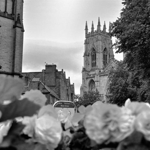 York Minster in Black and White.