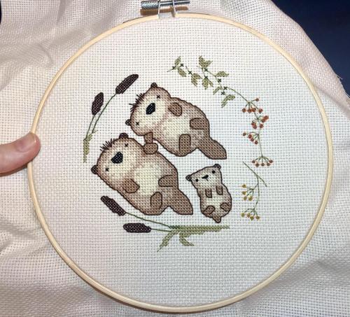 Crossstitchworld:  Whew It’s Done! My Most Ambitious Cross Stitch Yet - Done As