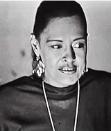 black0rpheus:Billie Holiday performing on the French television program Music Hall Parade in Paris, 