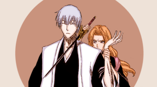 elliejoys: Goodbye Bleach // Five Relationships↳ 02. Gin and Rangiku (Ginran)