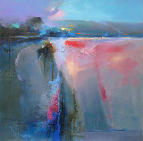 Peter Wileman (British, b. 1946, Middlesex, England) - The Compass Of Winds, 2015  Paintings: Oil on