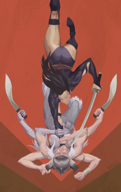 westcoastavengers:  Psylocke Vs. Spiral |