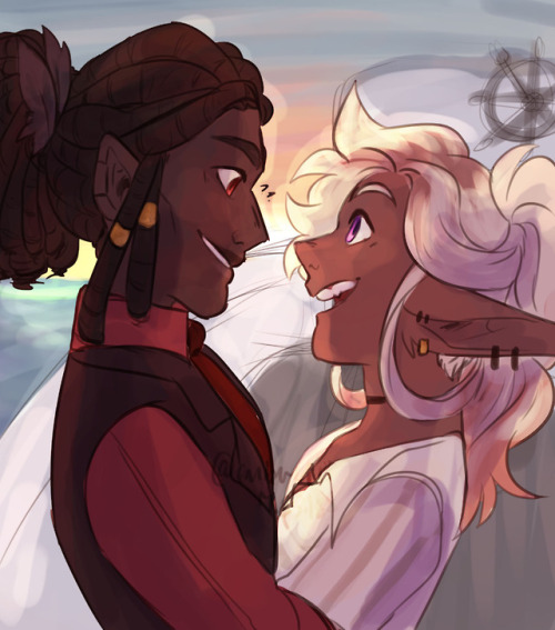 alicedaisytonner:emberchii:“Taako? What are you doing here, babe?” I loved todays l