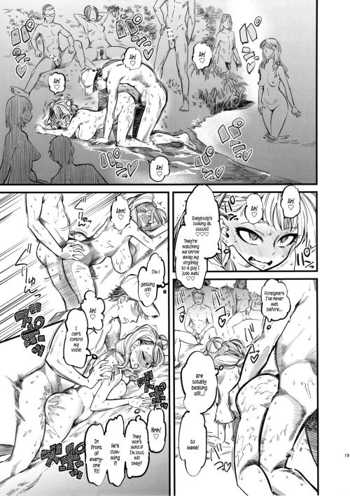  (C89) [Hi-Per Pinch (clover)] NMB -nudist mud bath- (Oshiete! Galko-chan)  pages 18-27