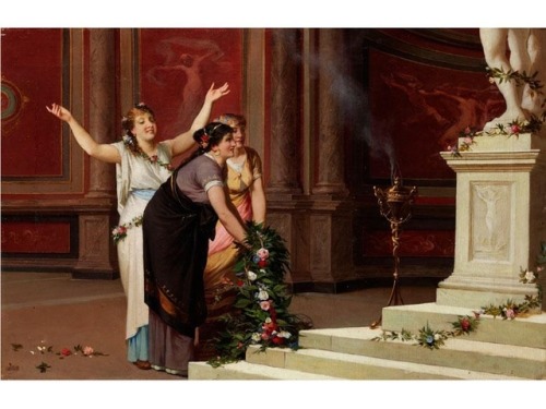 Amos Cassioli (1832–1891)The Venus Sacrifice