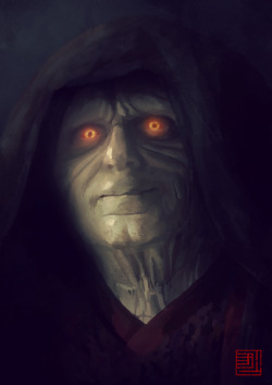 tiefighters:  Darth Sidious Created by Julian Faylona