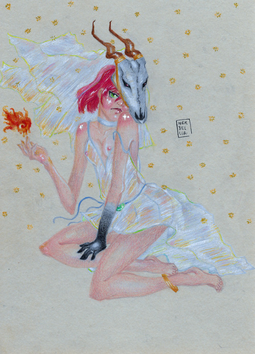 NSFW- - -My own version of Chise’s wedding dress, from the final episode of “The Ancient