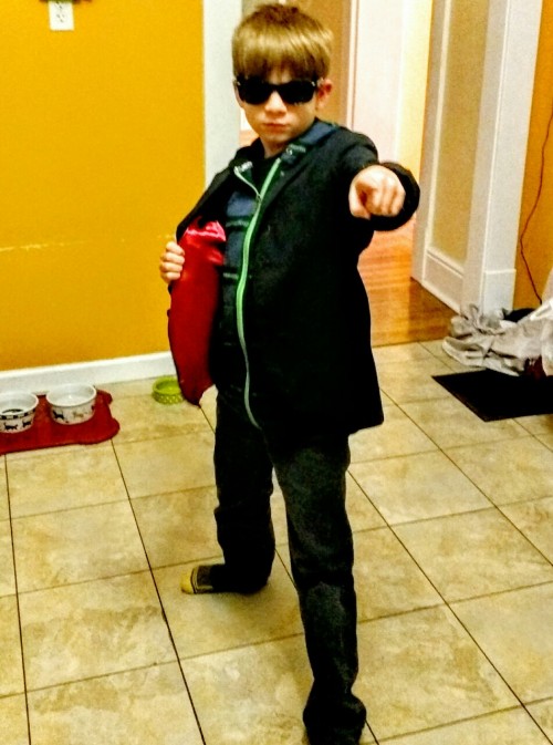 My Awesome 8 Year Old Wanted To Be The Twelfth Doctor For Halloween. No One Knew Who He Was Trick Or