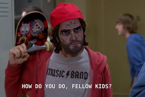vetusxlupus:Bigby trying to fit in with the cool kids.