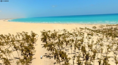 Somalia’s beautiful coastline.