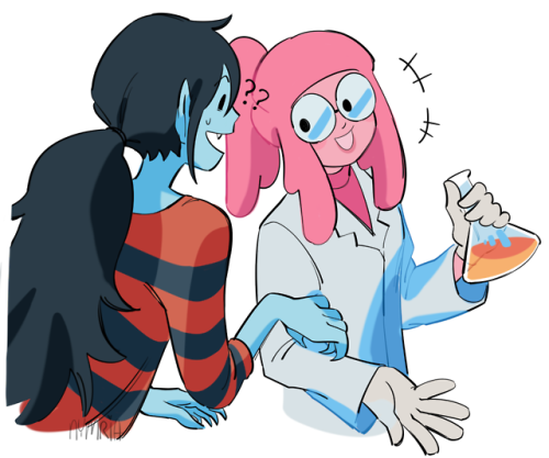 nymria: Marcy and P-Bubs
