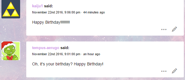 thank youuuuu ;u; &lt;333