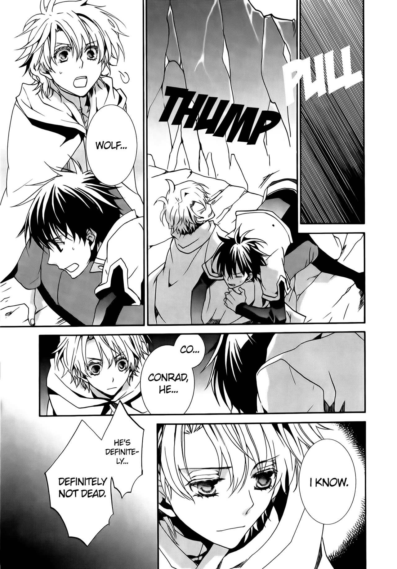 redglassesgirl-maruma:Maru-MA | Kyou Kara Maou - Chapter 74.  Omg, I love them.