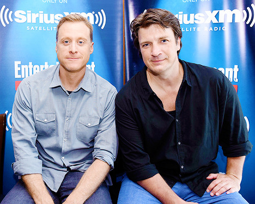 fillionedits:   Alan Tudyk and Nathan Fillion attend SiriusXM’s Entertainment Weekly Radio Channel Broadcasts From Comic-Con 2016 at Hard Rock Hotel San Diego on July 22, 2016 in San Diego, California. 