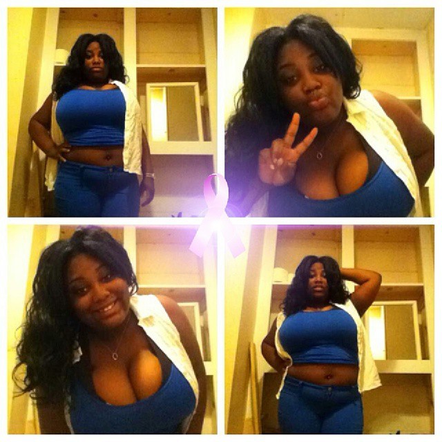tnsbbwmedia:  #BreastCancerAwareness ThickNSexyBBW #BigBoobieTuesday @_yabishnugget
