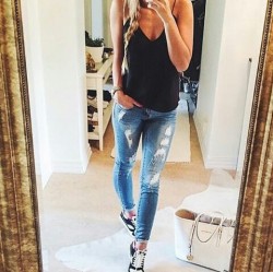 Tank TopSkinny Jeans