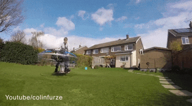 Homemade hoverbike by Colin Furze