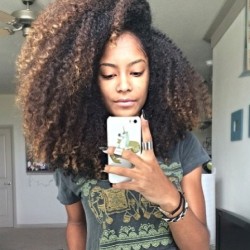 globalcouture1:  My hair goal. #hairspiration