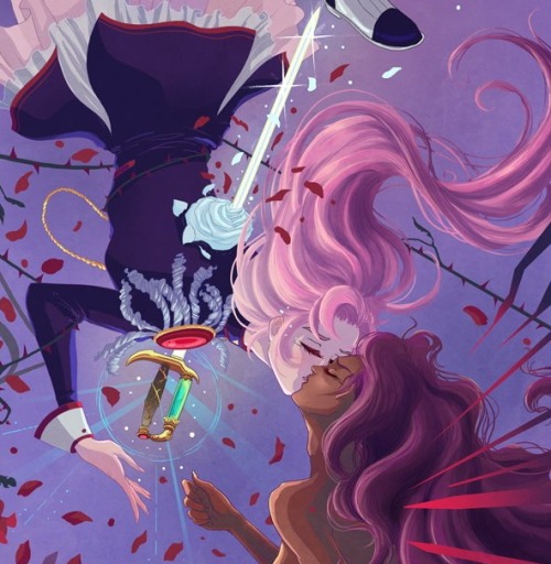 kimherbst:Happy Pride month ❤ these gals from Revolutionary Girl Utena will be available as prints f