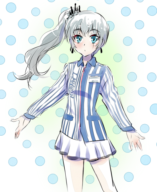 thekusabi:  Ruby working at HMV and Weiss working at Lawson! By いえすぱ 