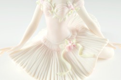 kawaiistomp:  Cybis Karina ballerina figurine