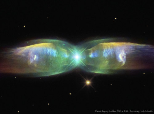 willymaykit:starwalkapp:APOD: 2016 July 24 - M2 9: Wings of a Butterfly Nebula go.nasa.gov/2a