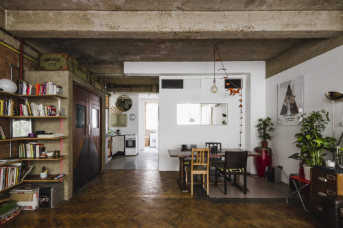 Vintage Industrial Home In London