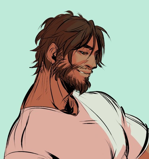 last-heroine:mccree and hanzo and hanzo and mccree (doods from twit)